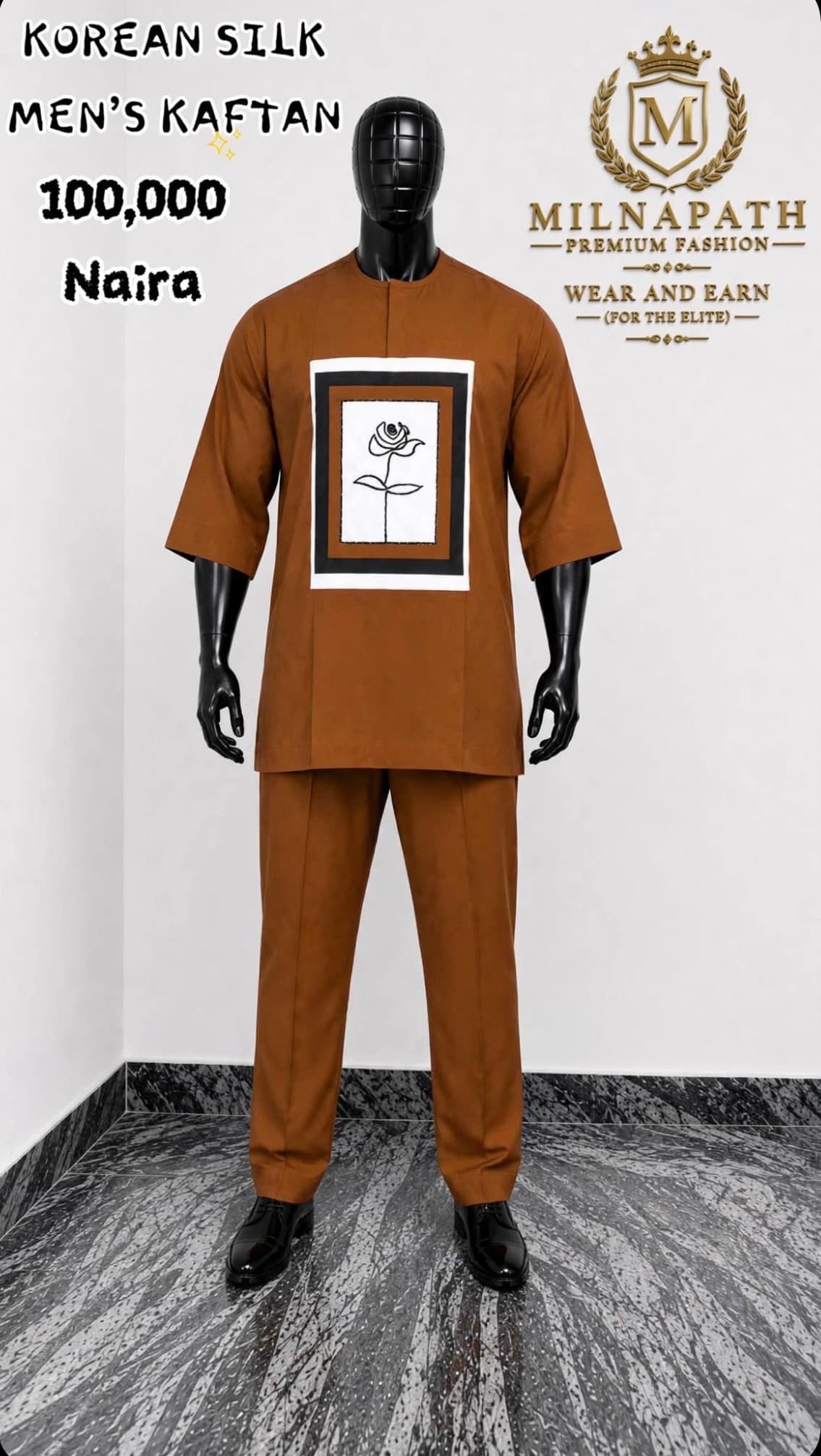 Elite Rose Kaftan