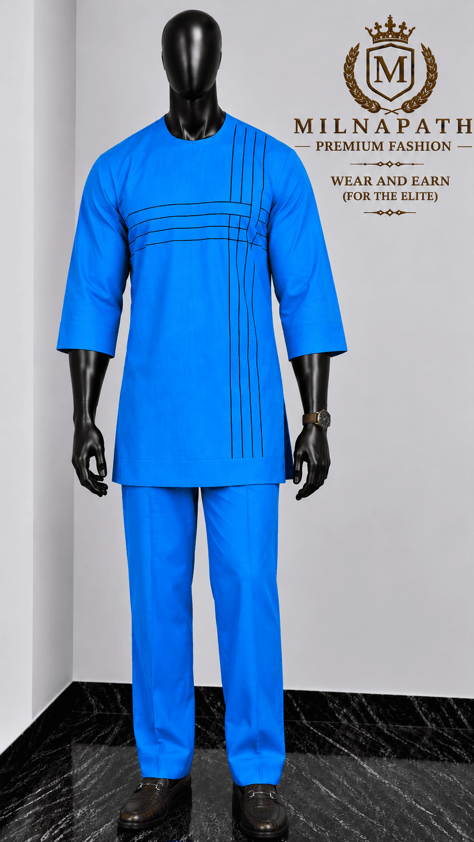 The Elite Linear fit kaftan