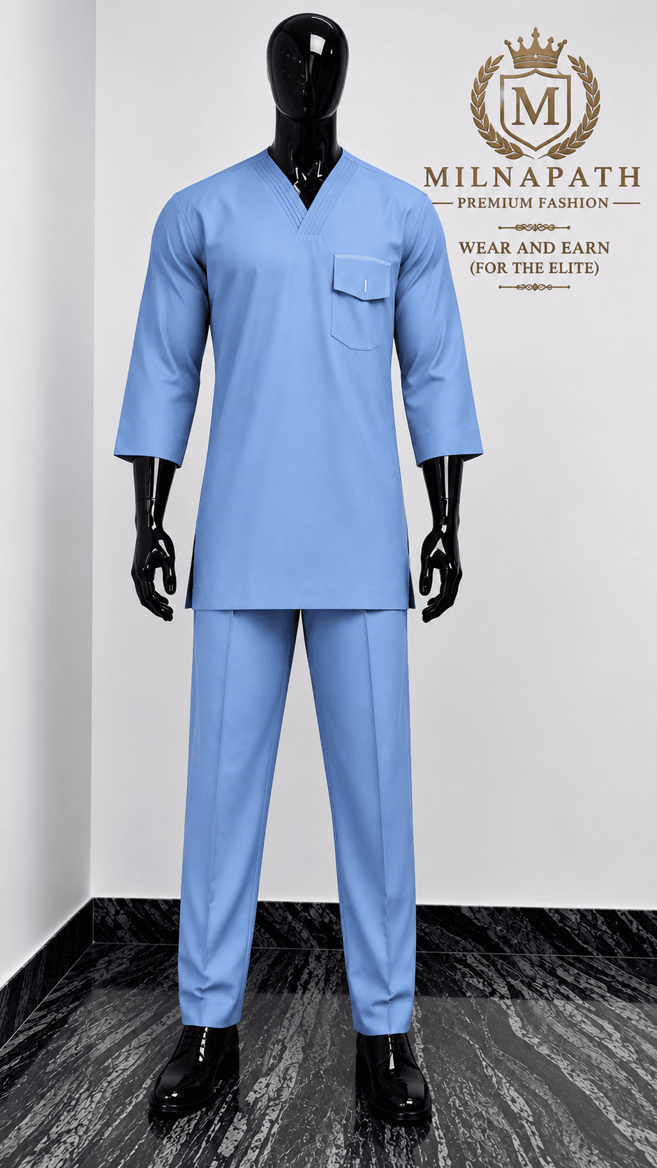 Elite V-Neck Kaftan