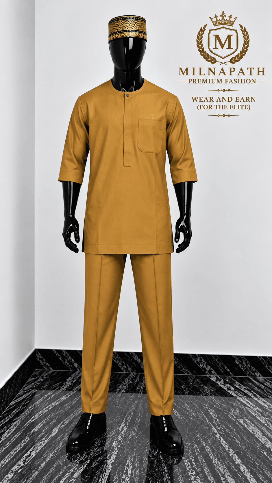 The Golden Heritage Kaftan
