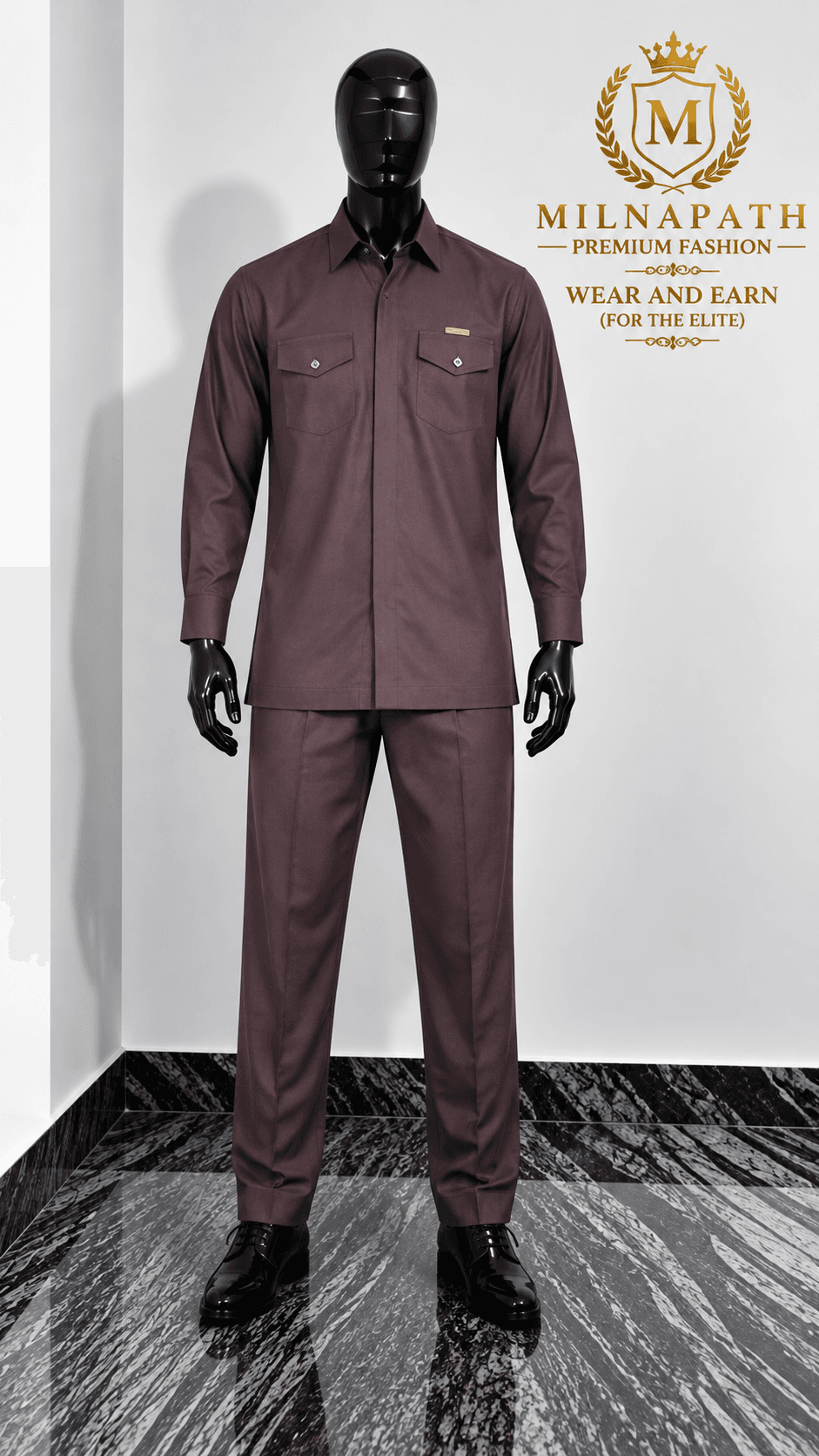 Executive Mocha Two piece
